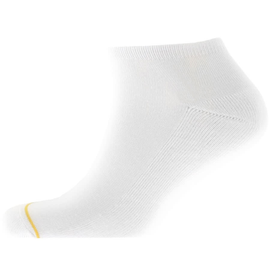 Alternative Image for ProductLyle And Scott Three Pack Trainer Socks White3